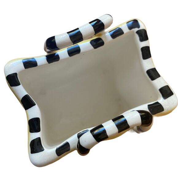 Patricia DuPont Handpainted 2000 Butterfly Small Vase/Decor - Picture 3 of 6